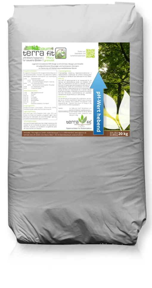 terra baum fit pH hebend Injektionsgranulat, 20 kg Sack