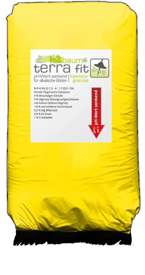 terra baum fit pH senkend Injektionsgranulat, 20 kg Sack