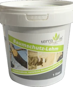 terra fit Baumschutz Lehm, 1 Liter Eimer