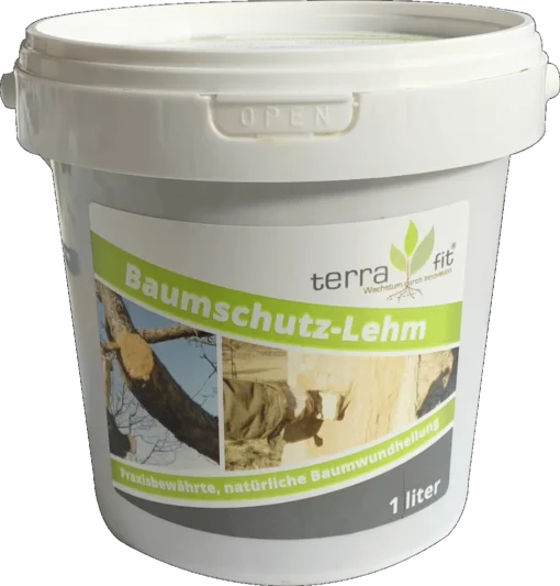 terra fit Baumschutz Lehm, 1 Liter Eimer