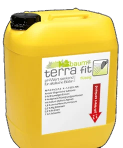 terra baum fit pH senkend flüssig, 10 Liter Kanister